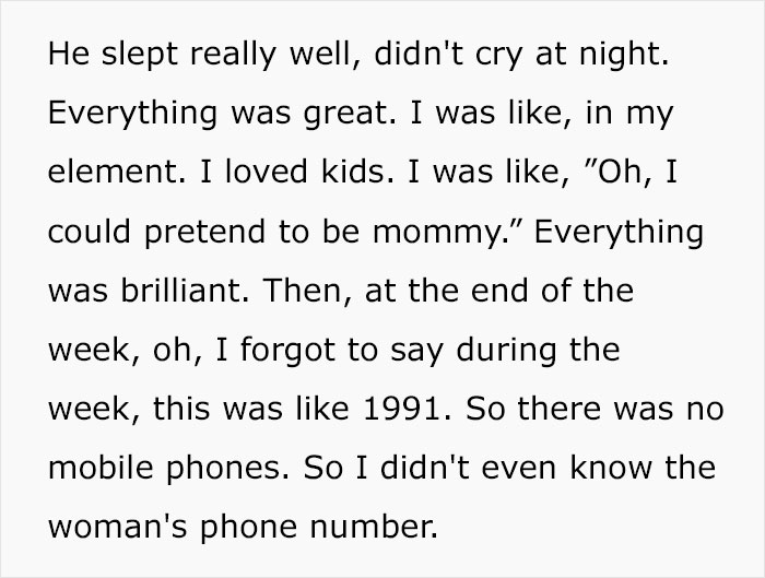 Woman Considers Her Accidentally Taking Her Neighbor&rsquo;s Child On Vacation With Her For A Week The Biggest Mistake Of Her Life