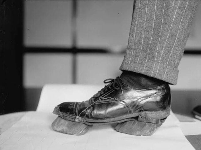 Cow Shoes Used By Moonshiners In The Prohibition Days To Disguise Their Footprints, 1924
