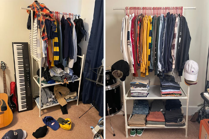 Organized My Clothes For The New Year!