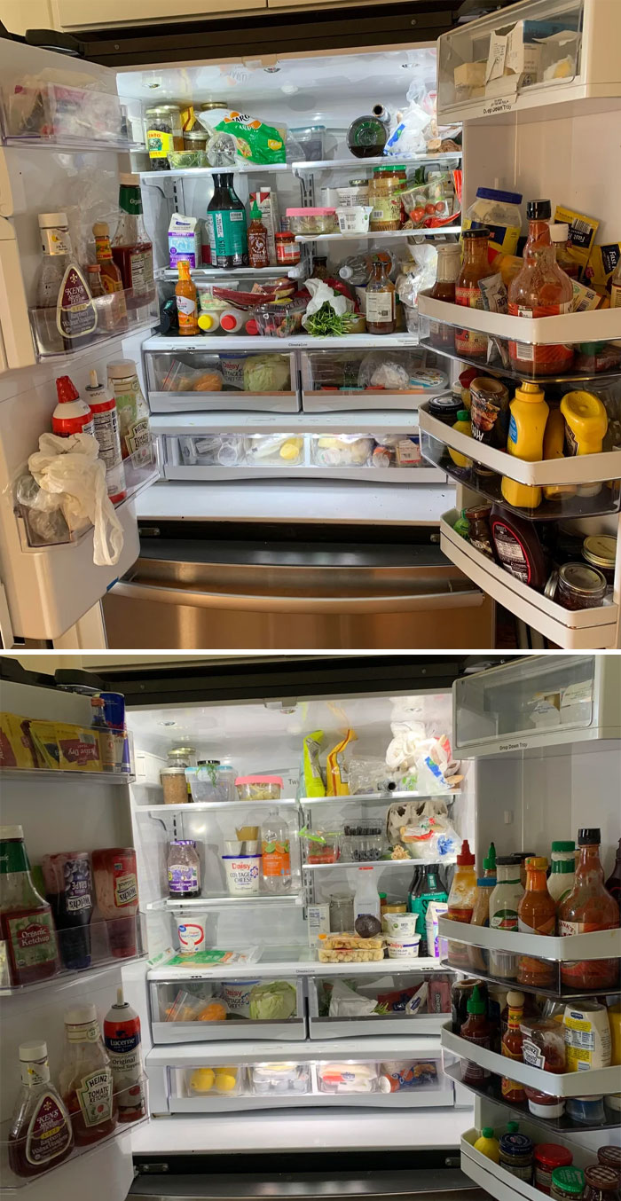 Cleaned The Shared Fridge