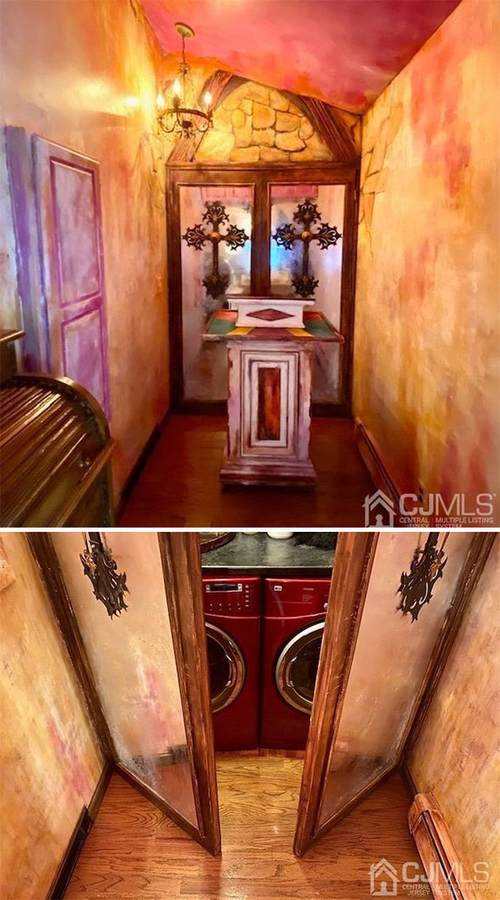 The Laundry Church Is A Nice Touch "For He Will Come, Like An Empty Bottle Of Tide"