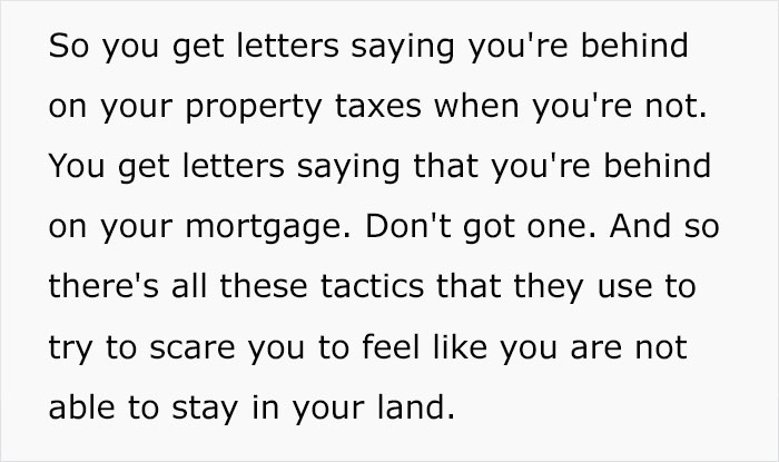 Woman Inherits A House, Shares How She Immediately Started Getting Bullied With Insulting Offers As Part Of Gentrification Woman Inherits A House, Shares How She Immediately Started Getting Bullied With Insulting Offers As Part Of Gentrification