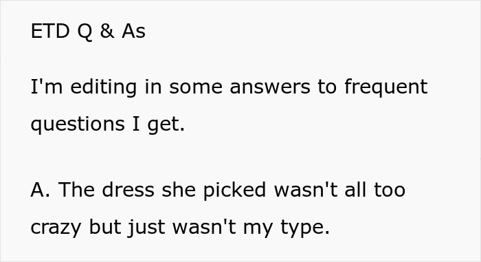 Man Returns His Fiancée’s Wedding Dress To Respect His Mom’s “Vision”, Gets Screamed At Man Returns His Fiancée’s Wedding Dress To Respect His Mom’s “Vision”, Gets Screamed At