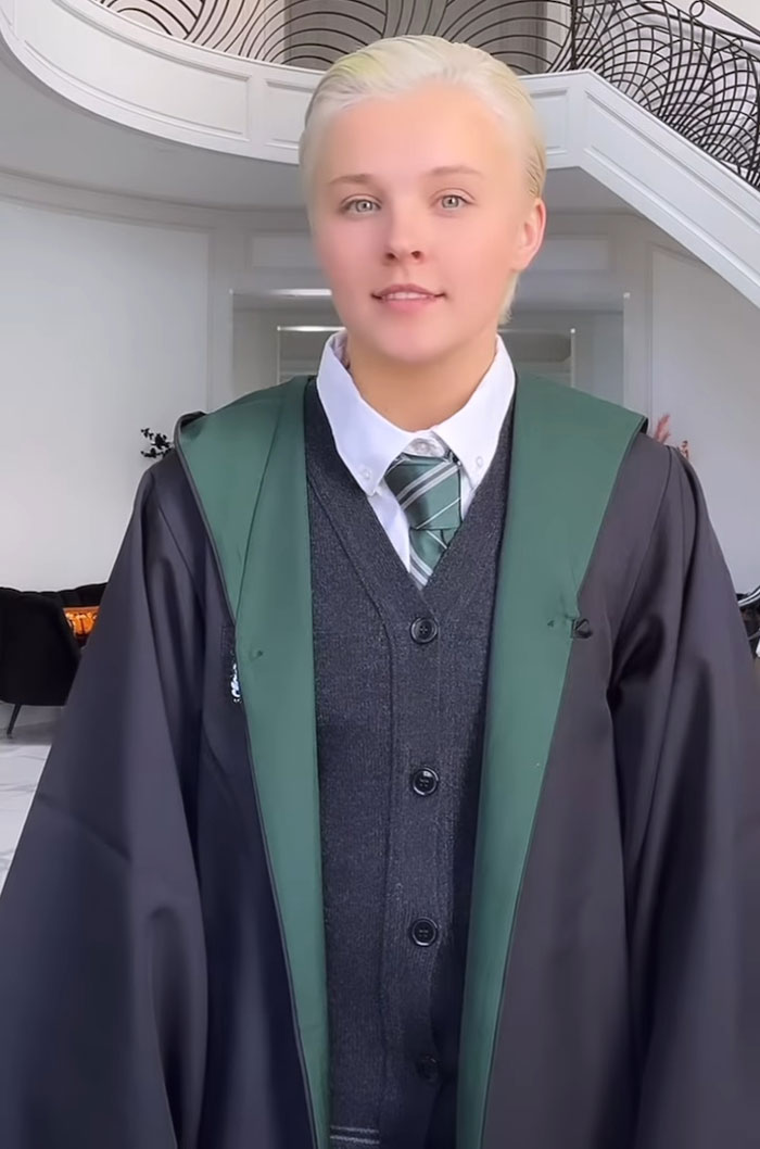 Jojo Siwa As Harry Potter's Draco Malfoy