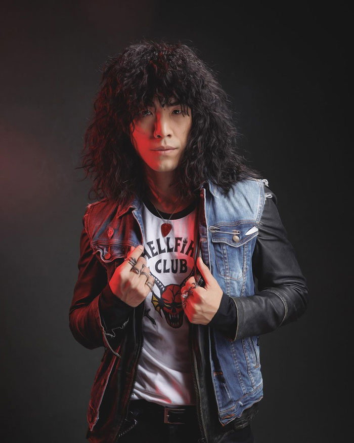 Eugene Lee Yang As Eddie From Stranger Things