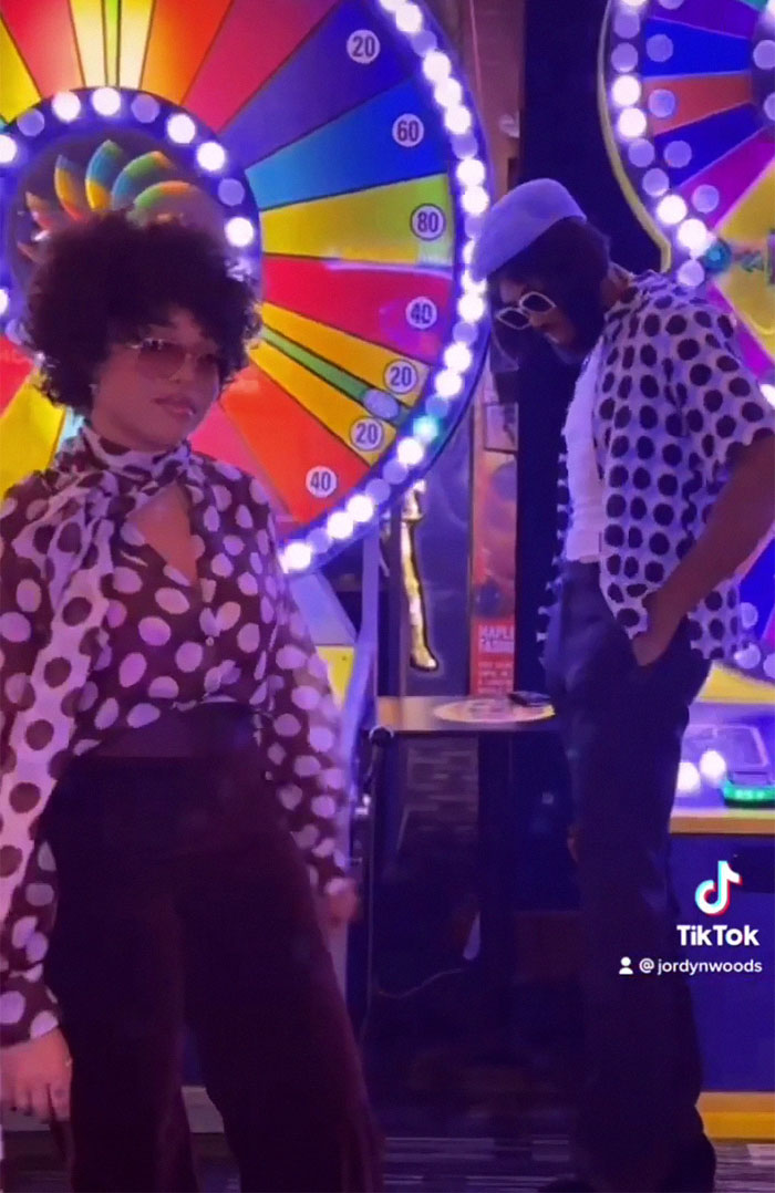 Jordyn Woods And Karl-Anthony Towns As Silk Sonic