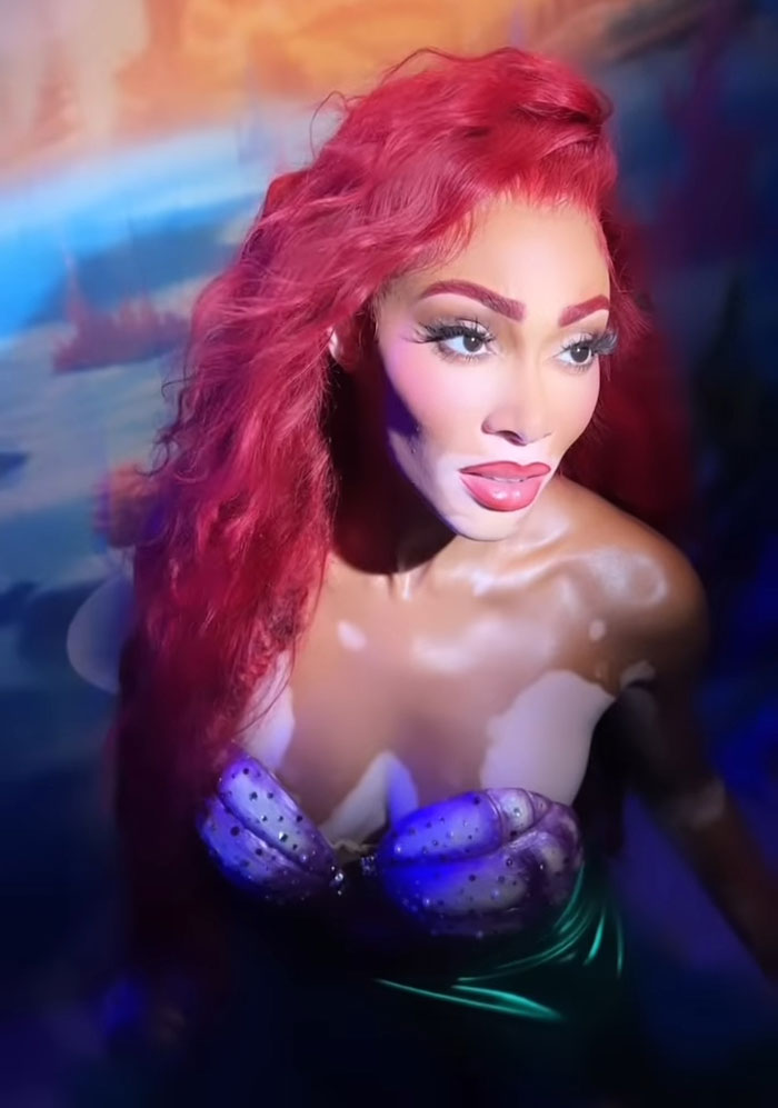 Winnie Harlow As Ariel