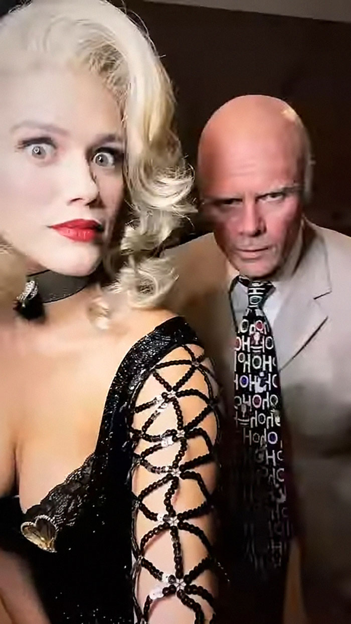 Josh Duhamel And Audra Mari As J. Howard Marshall And Anna Nicole Smith