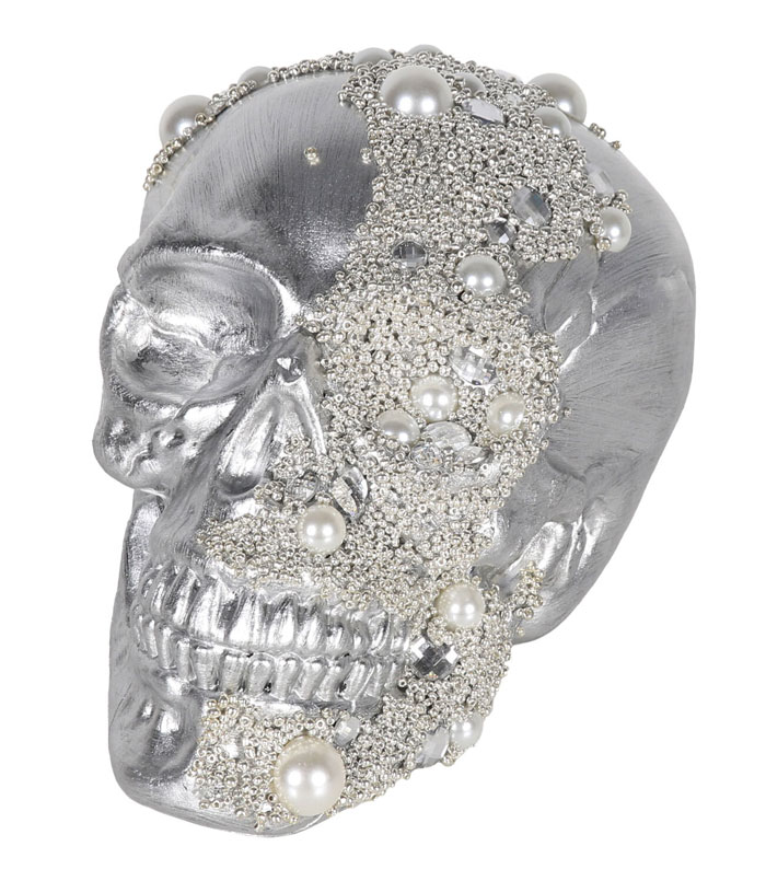 Jewelled Skull Head