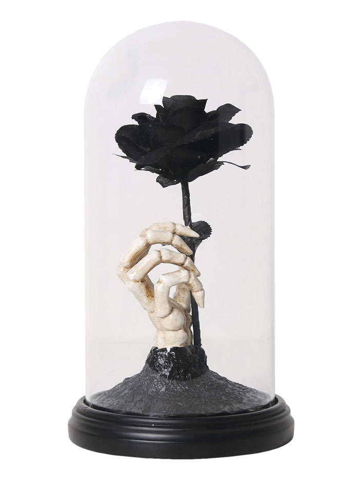 Haunted Encased Rose Ornament