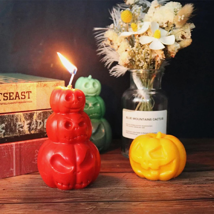 Pumpkin Candles