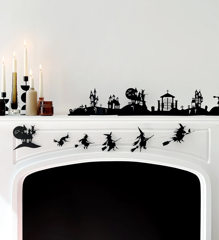 Halloween Witches Garland