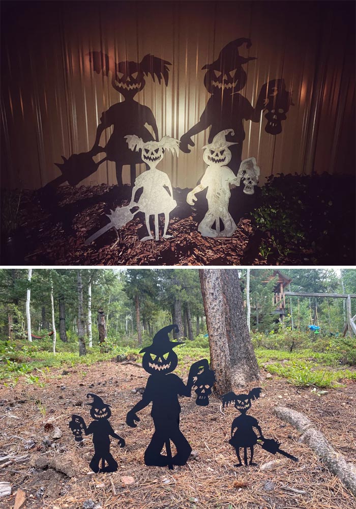 Zombie Kids Yard Art
