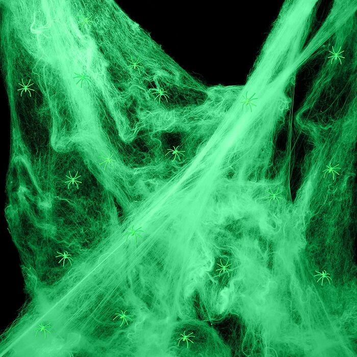 Glow In The Dark Spider Webs