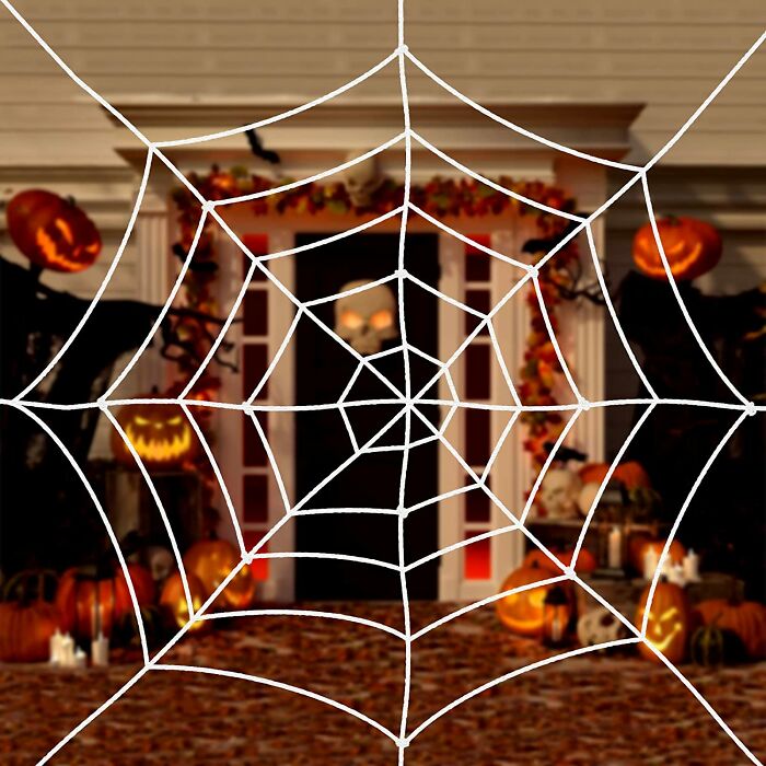 Halloween Spider Web Decorations