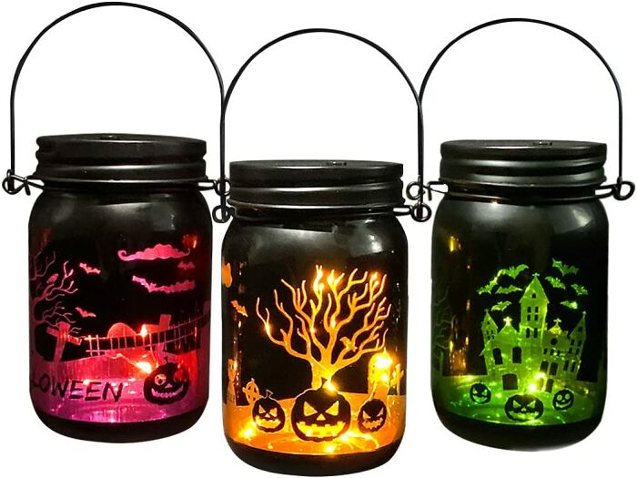 Battery Powered LED Jars