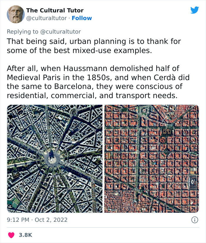 Twitter Account That Offers "A Beautiful Education" Explains Why Some Cities Feel More Alive Than Others Twitter Account That Offers "A Beautiful Education" Explains Why Some Cities Feel More Alive Than Others