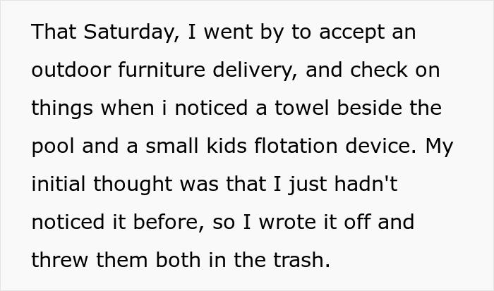 "The Neighbors Were In My Pool": Family Ignores This Guy's Warnings To Stop Using His Property, Now Have Trouble With The Police