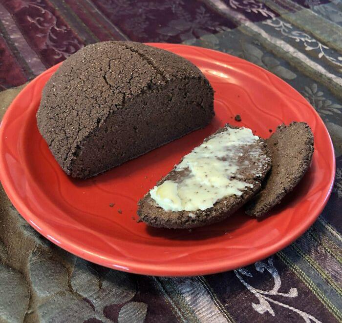 I Made Bread From Acorn Flour, Cattail Starch, Salt, And Water. NY Z6