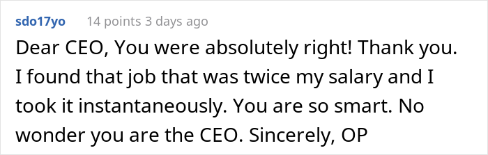 "If You Find That 'Job', Take It!": Toxic Company Shows It Doesn't Value People, Loses Entire Team "If You Find That 'Job', Take It!": Toxic Company Shows It Doesn't Value People, Loses Entire Team