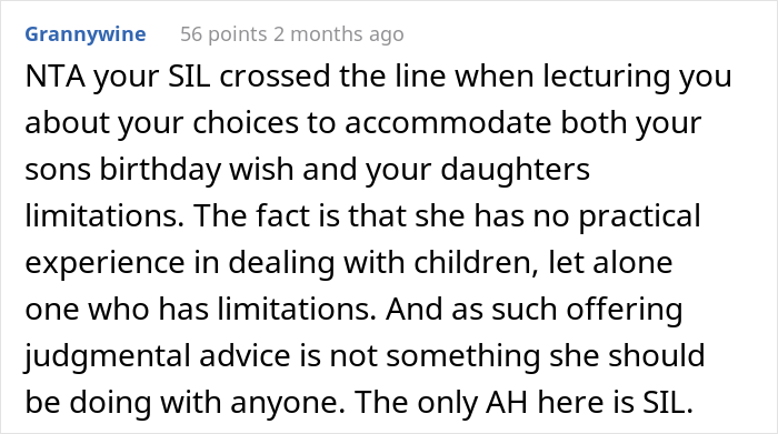 Woman Keeps Criticizing Her BIL For Not Taking His Autistic Kid To A Theme Park, Throws A Fit After Getting Put In Her Place