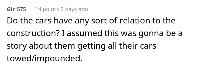 &ldquo;They Always Park Two Of Those Cars In Front Of My House&rdquo;: Person Gets Revenge On Their Entitled Neighbors, Costing Them Over $100,000