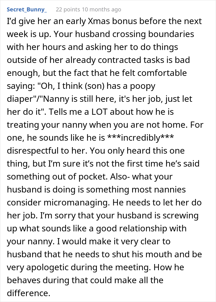 Mom Is Embarrassed After Nanny Quits Because She "Couldn't Be Around My Husband Another Day"