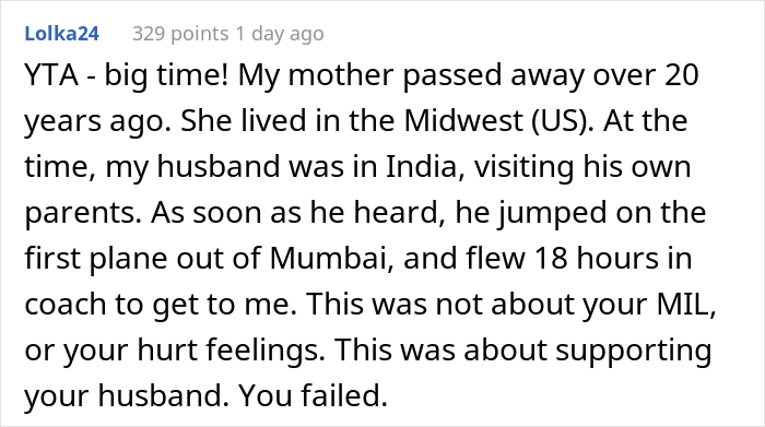 "He Was Crying The Whole Ride To The Airport": Husband Calls Wife Pathetic And Cruel After She Skipped FIL's Funeral Because MIL Bought Her An Economy Ticket "He Was Crying The Whole Ride To The Airport": Husband Calls Wife Pathetic And Cruel After She Skipped FIL's Funeral Because MIL Bought Her An Economy Ticket