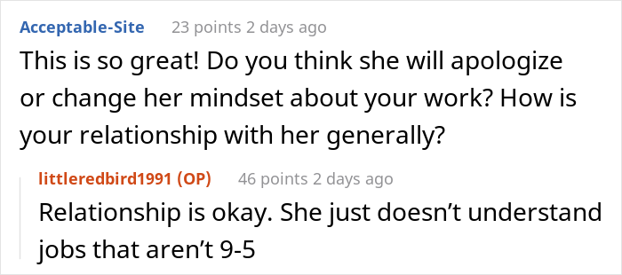 "Don't Like My 'Silly' Job, You Don't Get Its 'Silly' Perks": Woman Is Appalled At Soon-To-Be MIL After She Made Fun Of Her Job
