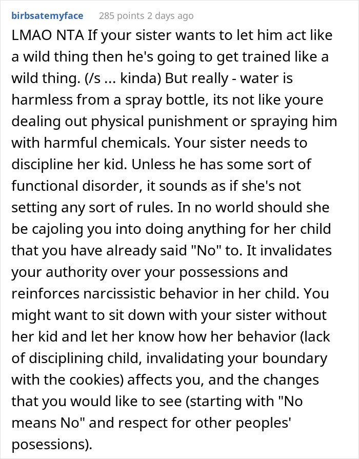 "He Is A Monster": Aunt Uses A Spray Bottle To Discipline Her "Rainbow Baby" Nephew Who Is Spoiled Beyond Belief, Causes Drama "He Is A Monster": Aunt Uses A Spray Bottle To Discipline Her "Rainbow Baby" Nephew Who Is Spoiled Beyond Belief, Causes Drama