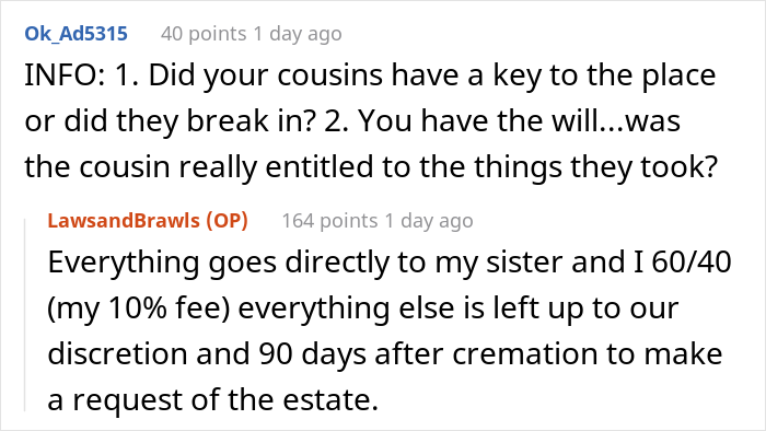 This Person Warns The Family To Not Go To Their Late Dad’s House To Take His Things, They Do Anyway And Now May End Up In Prison This Person Warns The Family To Not Go To Their Late Dad’s House To Take His Things, They Do Anyway And Now May End Up In Prison