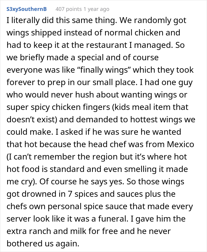 Restaurant Owner Gets Tired Of Overconfident Men, Develops A Tongue-Burning 'Culinary Monstrosity' To Shut Them Down