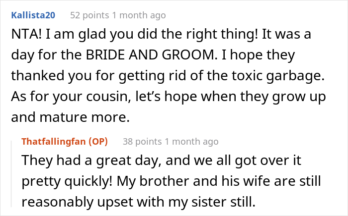 Woman Lashes Out At A Bride Who Decided Not To Serve Any Alcohol During The Wedding Because She Used To Be An Alcoholic Woman Lashes Out At A Bride Who Decided Not To Serve Any Alcohol During The Wedding Because She Used To Be An Alcoholic