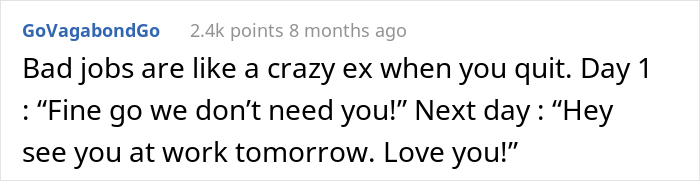 "Suck It, Joan": Employee&rsquo;s Resignation Gets Denied But It Doesn&rsquo;t Stop Them From Leaving The Same Day