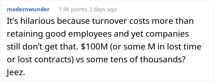 "If You Find That 'Job', Take It!": Toxic Company Shows It Doesn't Value People, Loses Entire Team "If You Find That 'Job', Take It!": Toxic Company Shows It Doesn't Value People, Loses Entire Team