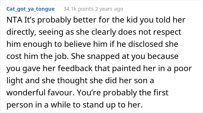 Controlling Mom Loses It When Her Adult Son Doesn&rsquo;t Get The Job After She Crashed The Interview