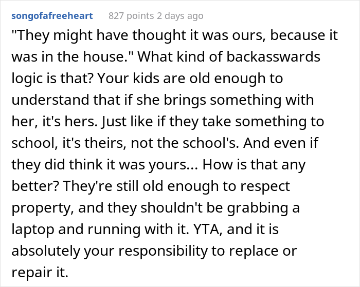 Single Mom Asks If She’s A Jerk For Refusing To Fix Babysitter’s Laptop After Her Kid Broke It Single Mom Asks If She’s A Jerk For Refusing To Fix Babysitter’s Laptop After Her Kid Broke It