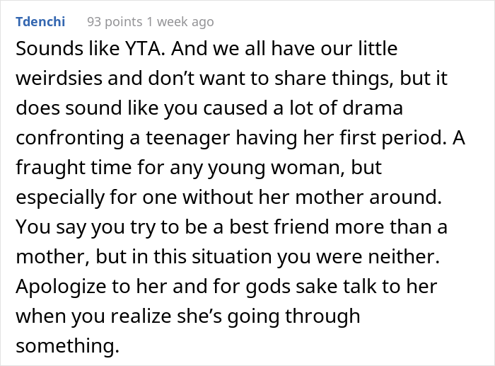 &ldquo;Am I The Jerk For Refusing To Share My Sanitary Pads With My Stepdaughter?&rdquo;