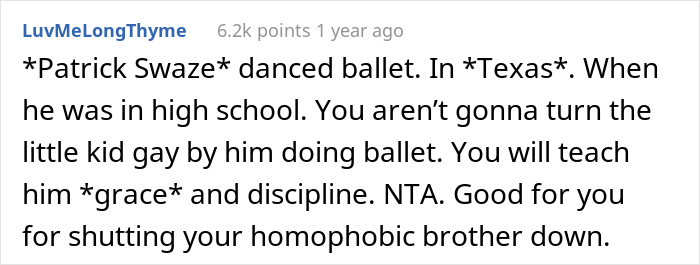 Dad Who&rsquo;s Never Around Throws A Fit After Seeing His Son Trying Out Ballet, Brother Tells Him To Get Lost And Forbids Him From Ever Seeing His Son
