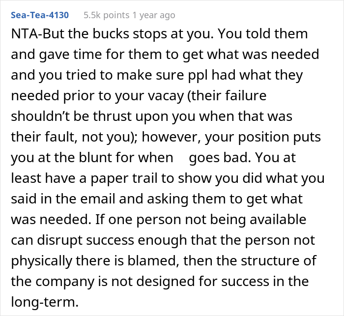 Company Loses A Client After Manager Takes Vacation And Doesn't Check Her Work Email Company Loses A Client After Manager Takes Vacation And Doesn't Check Her Work Email