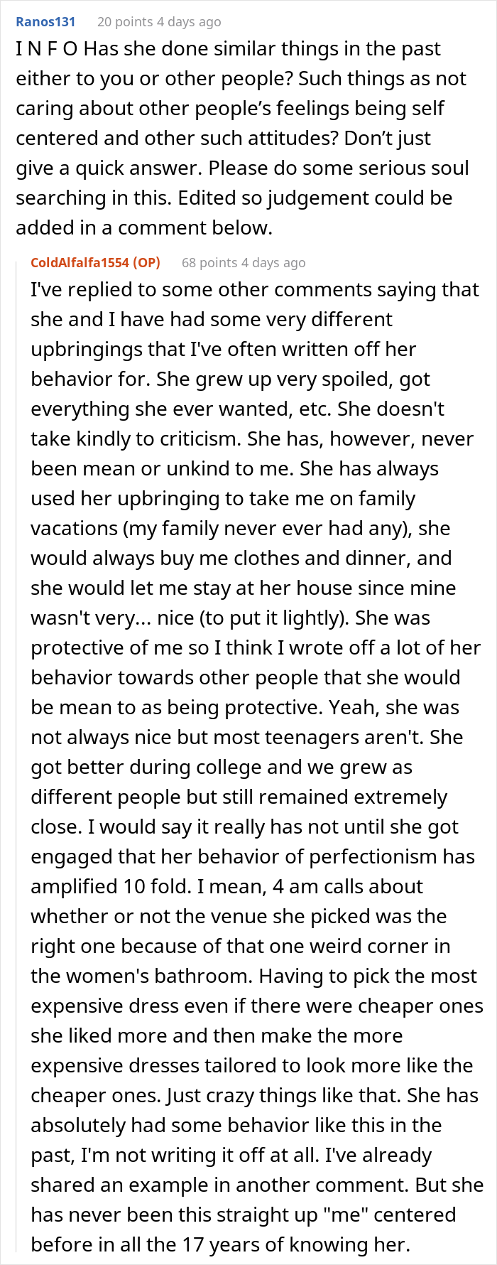 Bride Doesn't Want Her Best Friend In Wedding Photos Because Her "Bump Would Be Too Distracting", She Drops Out