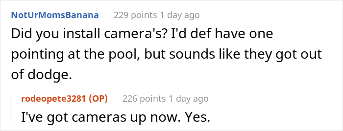 "The Neighbors Were In My Pool": Family Ignores This Guy's Warnings To Stop Using His Property, Now Have Trouble With The Police