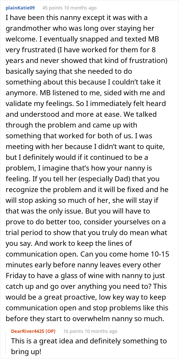 Mom Is Embarrassed After Nanny Quits Because She "Couldn't Be Around My Husband Another Day"