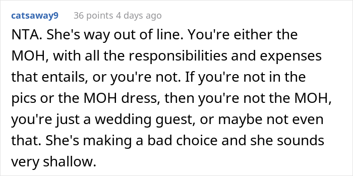 Bride Doesn't Want Her Best Friend In Wedding Photos Because Her "Bump Would Be Too Distracting", She Drops Out