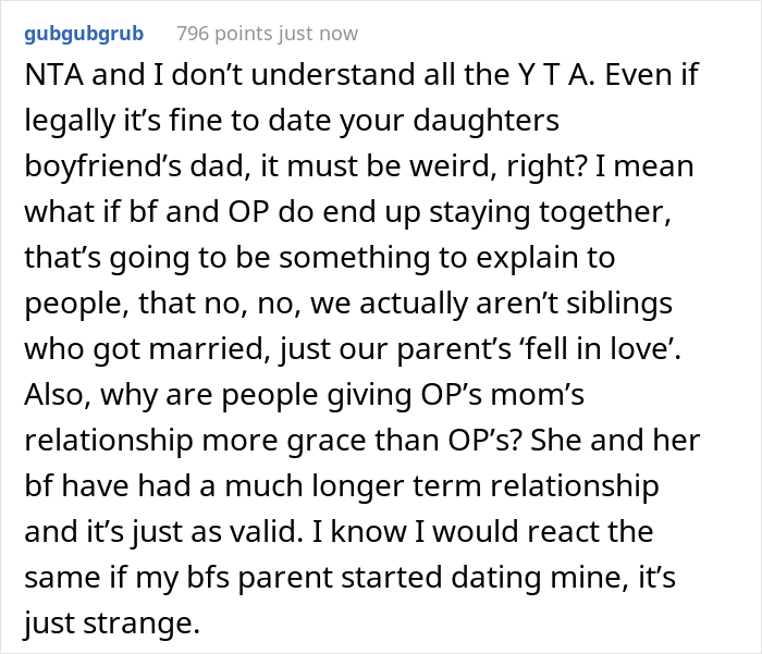 Couple Of 4 Years Find Out Their Parents Are Dating, The Daughter Gets Called A Jerk For Embarrassing Her Mom In Front Of Family
