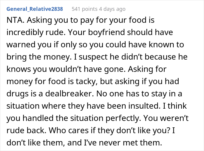 Person Nopes Out From Boyfriend's Parents' House After Meeting Them For The First Time, Causing Relationship Drama, Asks If They're A Jerk