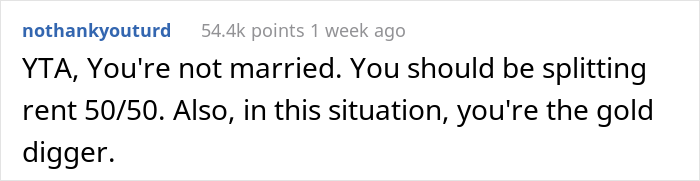 "She's Being A Gold Digger": The Internet Cannot Believe The Audacity Of This Guy After He Called Out His GF For Refusing To Pay $600 More For Rent