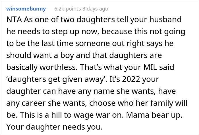 MIL Is Furious At Son's Wife For Expecting A Girl Instead Of A Boy, Drama Ensues