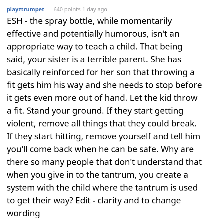 "He Is A Monster": Aunt Uses A Spray Bottle To Discipline Her "Rainbow Baby" Nephew Who Is Spoiled Beyond Belief, Causes Drama "He Is A Monster": Aunt Uses A Spray Bottle To Discipline Her "Rainbow Baby" Nephew Who Is Spoiled Beyond Belief, Causes Drama