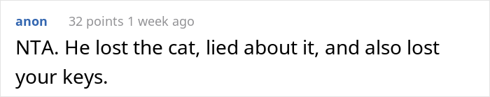 16 Y.O. Loses His Neighbor's Cat That He Was Supposed To Pet Sit, His Mom Is Upset About The Neighbors Refusing To Pay For His Work